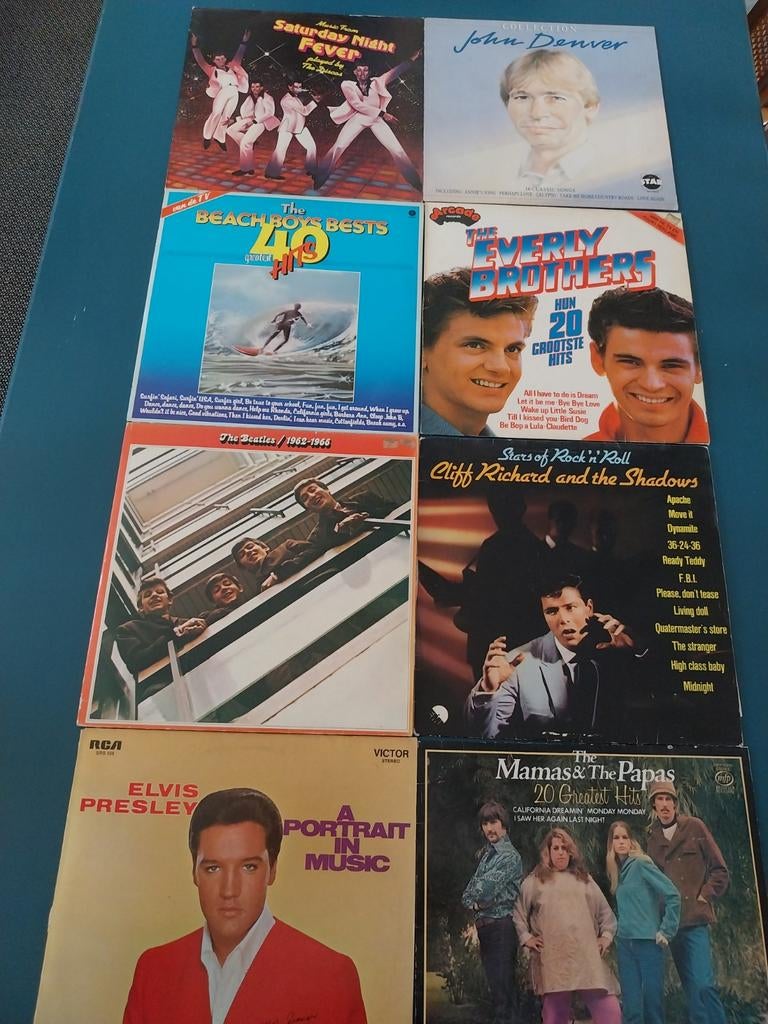 Vinyl platen uit de jaren 60, Ophalen of Verzenden, Gebruikt, Overige formaten