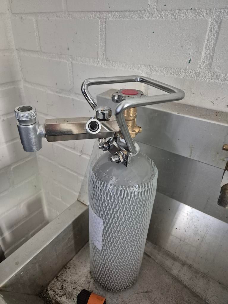 CO2 fles 2 kg. Aquarium. Soda stream, Dieren en Toebehoren, Vissen | Aquaria en Toebehoren, Ophalen