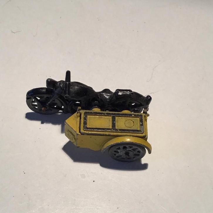 Model A.N.W.B. wegenwacht motorfiets met zijspan, Hobby en Vrije tijd, Modelbouw | Auto's en Voertuigen, Gebruikt, Overige typen