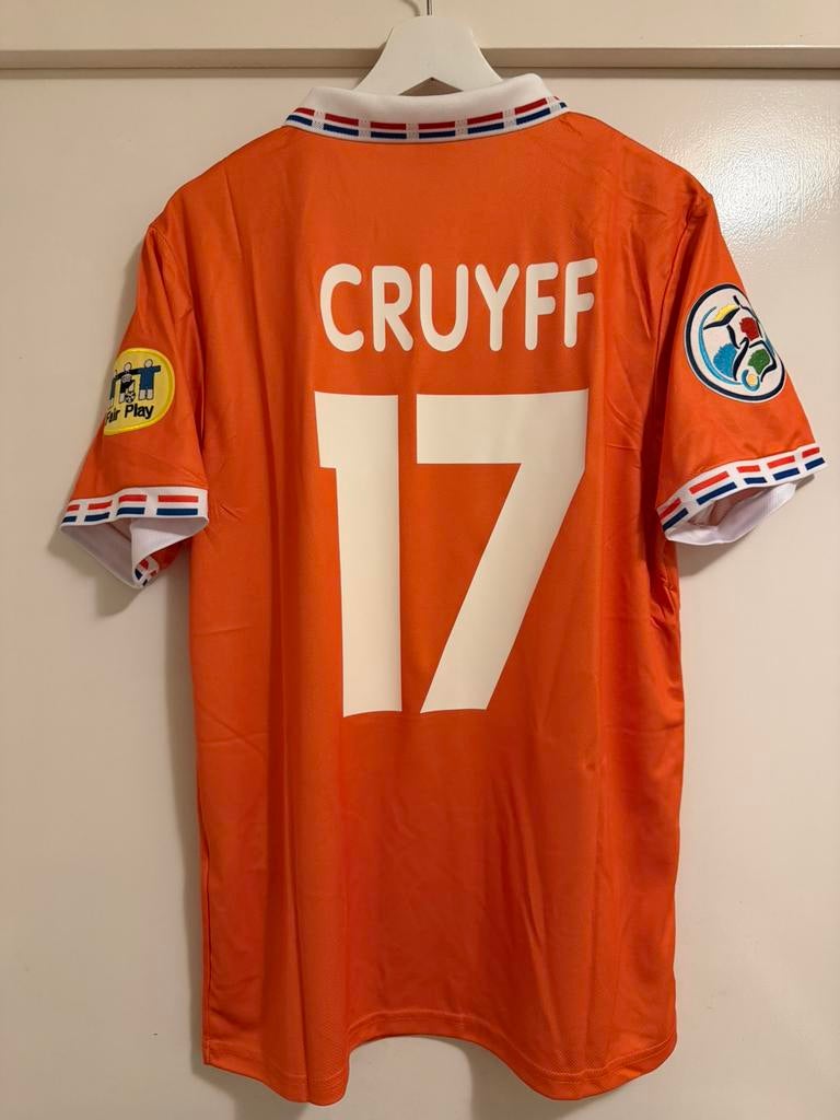 EK’96 Lotto Nederlands elftal shirt Cruyff maat M, Maat M, Ophalen of Verzenden, Nieuw, Shirt