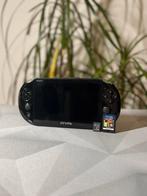 Sony PlayStation Vita slim met Minecraft, Spelcomputers en Games, Ophalen of Verzenden, Gebruikt, Zwart, Met games