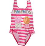 Peppa Pig badpak roze - Maat 92/98 - 104/110 - 116/128, Maat 104, Meisje, Badpak, Nieuw