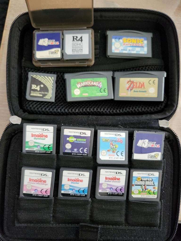 Nintendo ds spelen, Ophalen of Verzenden, Zo goed als nieuw, Roze, DS Lite