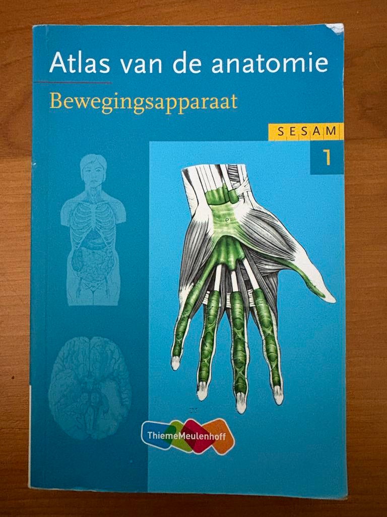 Atlas van de anatomie: Bewegingsapparaat - Sesam deel 1, Boeken, Encyclopedieën, Zo goed als nieuw, Los deel, Medisch, Ophalen of Verzenden