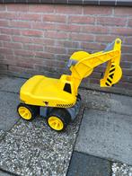 Gele Speelgoed Graafmachine Loopauto - BIG Power Worker, Ophalen, Gebruikt, Jongen of Meisje
