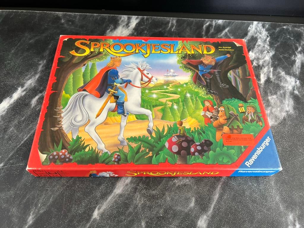 Vintage 1995 bordspel Ravensburger Sprookjesland, Hobby en Vrije tijd, Gezelschapsspellen | Bordspellen, Ophalen of Verzenden
