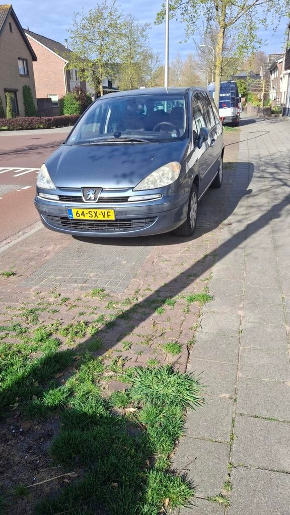 Peugeot 807 2.0 16V AUT 2006 Grijs, Stof, 8 stoelen, 4 cilinders, Cruise Control