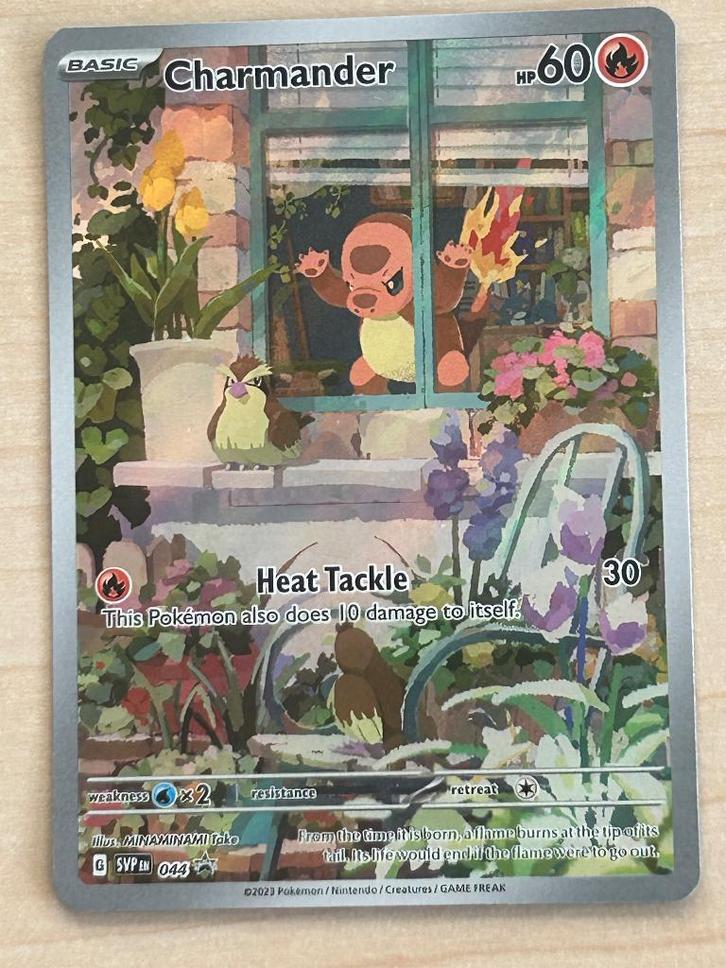 Charmander SVP 044, Hobby en Vrije tijd, Verzamelkaartspellen | Pokémon, Zo goed als nieuw, Losse kaart, Ophalen
