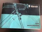 Bianchi Reparto Corse Gebruiksaanwijzing - Vintage, Ophalen of Verzenden, Gebruikt