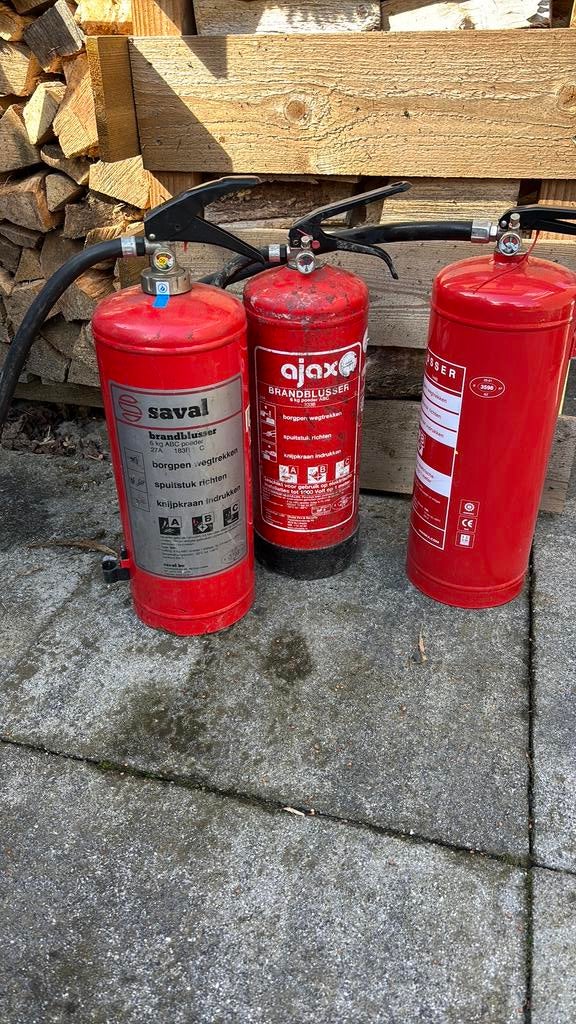 Brandblussers, Ophalen of Verzenden, Zo goed als nieuw