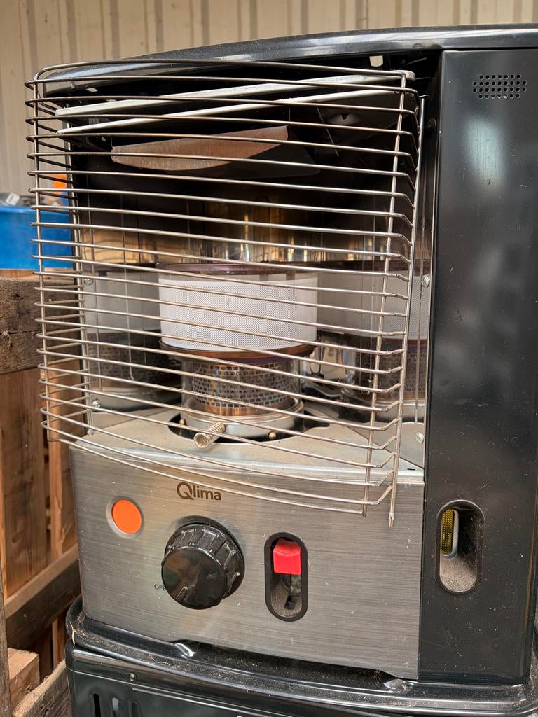 Qlima petroleumkachel defect (2 stuks), Huis en Inrichting, Ophalen, Gebruikt, Overige brandstoffen, Petroleumkachel