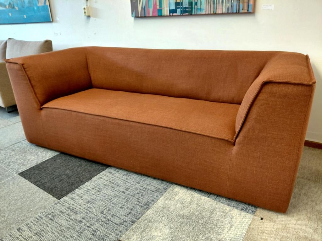 Gelderland 6905 | 3 zitsbank | Bruin wol, Info@andriesign.nl, Ophalen of Verzenden, Rechte bank, Gelderland