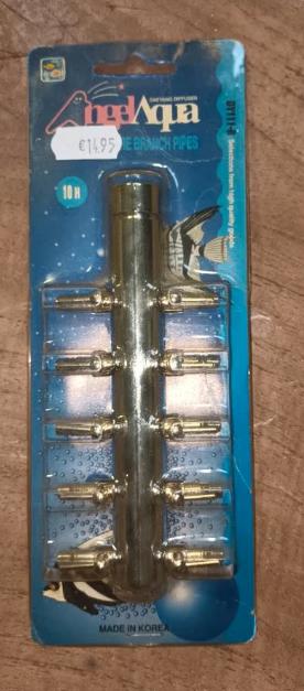 RVS Luchtkraan 10 Weg Blister, Ophalen of Verzenden, Nieuw, Overige typen