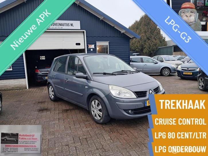 Renault Scenic 2.0-16V Business Line AUTOMAAT, LPG G3 Inruil, Auto's, Renault, Te koop, Scénic, ABS, Airbags, Airconditioning