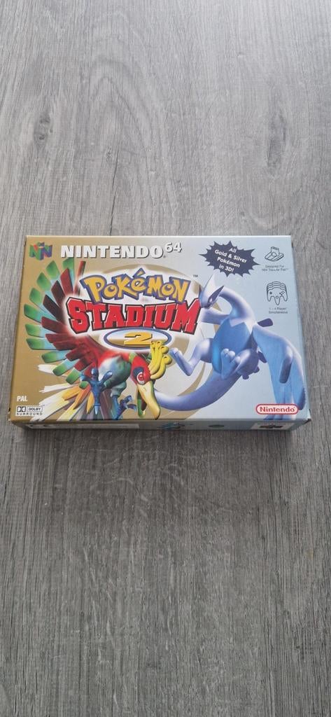Pokemon stadium 2, 1 speler, Zo goed als nieuw, Vanaf 7 jaar, Ophalen