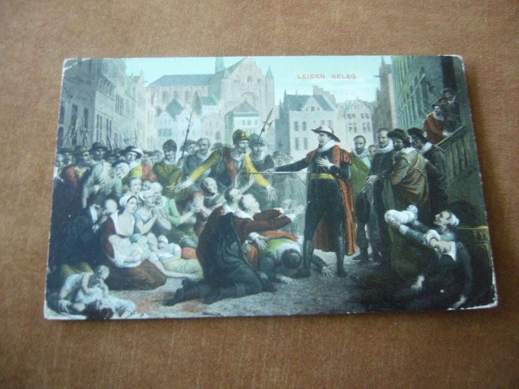 LEIDEN  =  BELEG BRIEFKAART  1907, Ophalen of Verzenden, Voor 1920, Gelopen, Zuid-Holland