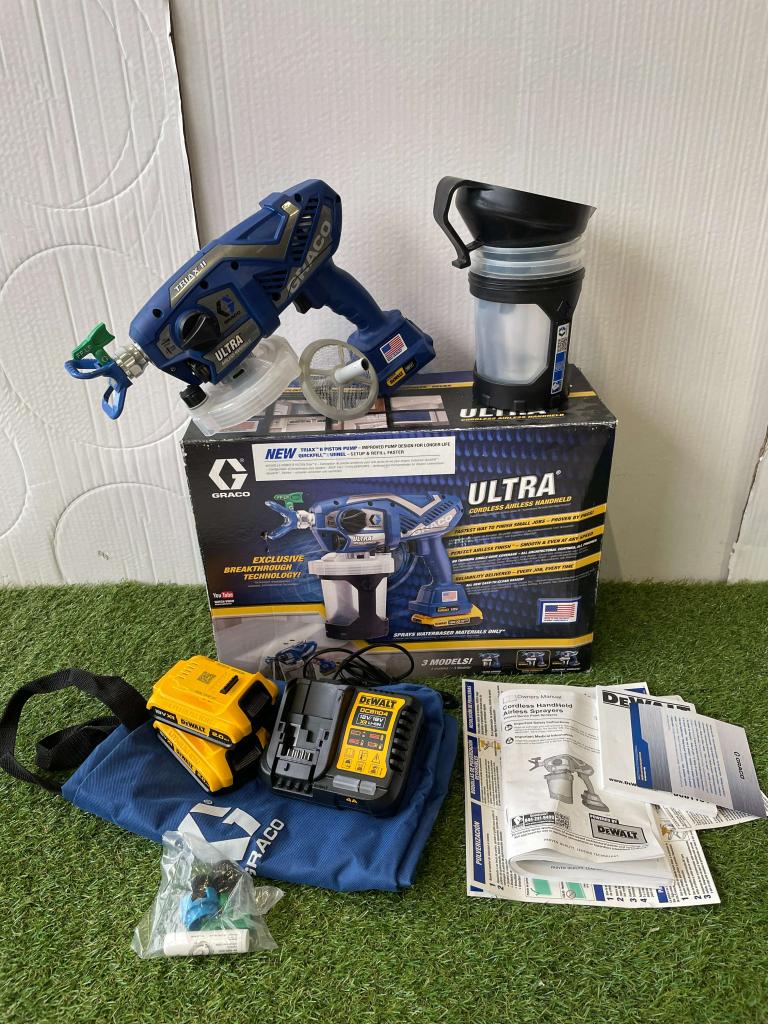 Graco 17M366 Ultra Airless Handheld snoerloze verfspuit incl, Niet ingevuld, Niet ingevuld, Nieuw, Ophalen of Verzenden