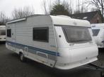 Hobby Exclusive 560 UL bj 2000 met voortent/luifel, Caravans en Kamperen, Caravans, Rondzit, Hobby, Bedrijf, Schokbreker