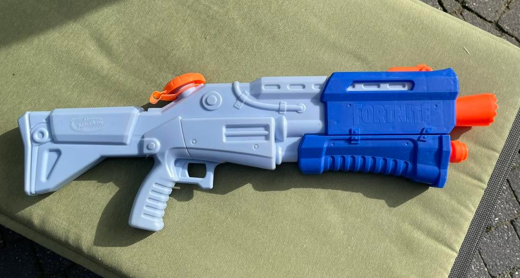 Nerf super soaker fortnite groot waterpistool, Ophalen of Verzenden