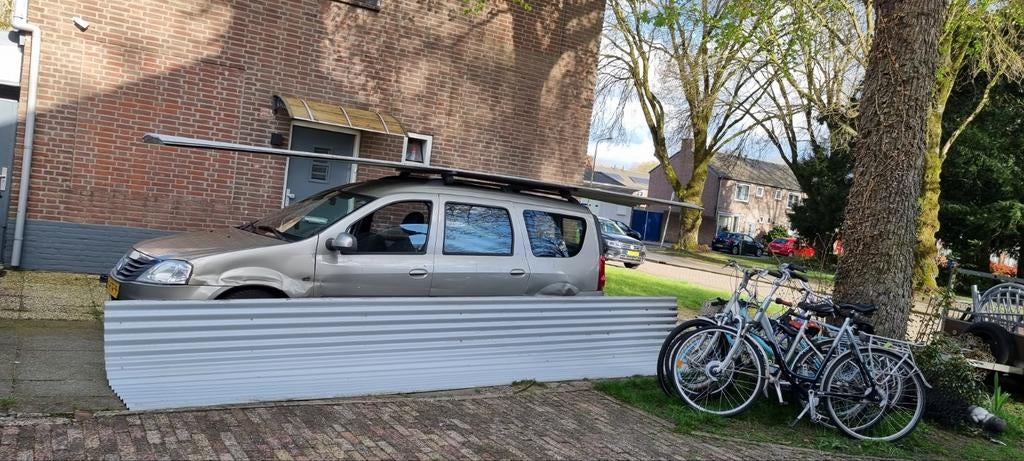 Dak panel 8 stuks verkoopt, Ophalen of Verzenden, IJzer, Tuinhek