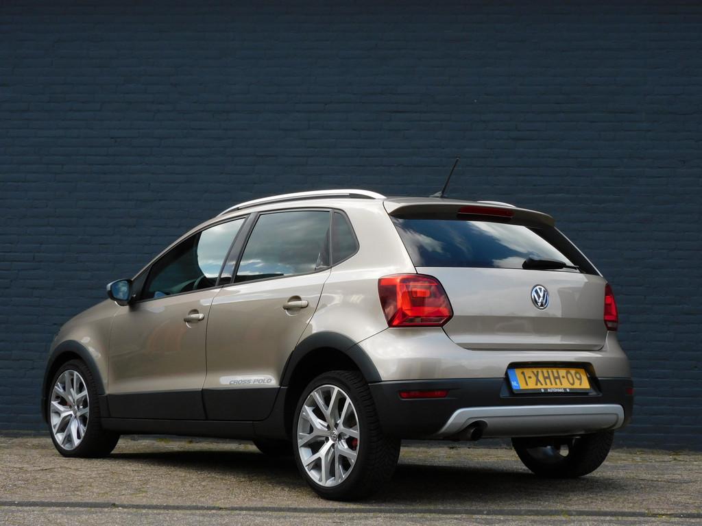 Volkswagen Polo 1.2 TSI Cross AUTOMAAT! TOPSTAAT! DEALER OND, Auto's, Volkswagen, Stof, 4 cilinders, Beige, Origineel Nederlands