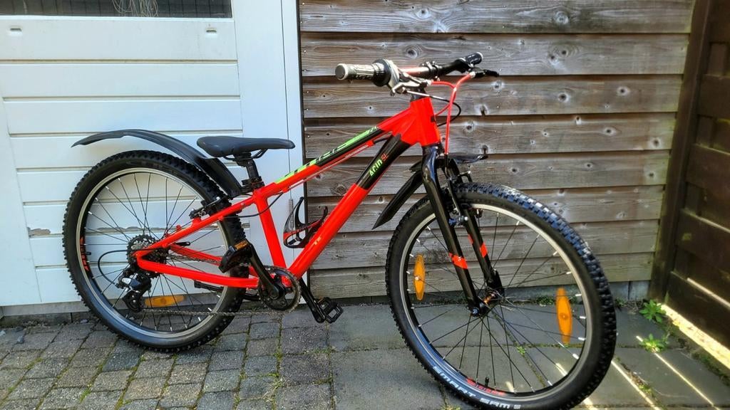 Leuke kids mountainbike CUBE 24 inch, Fietsen en Brommers, Fietsen | Jongens, Ophalen, Versnellingen, Cube, Gebruikt