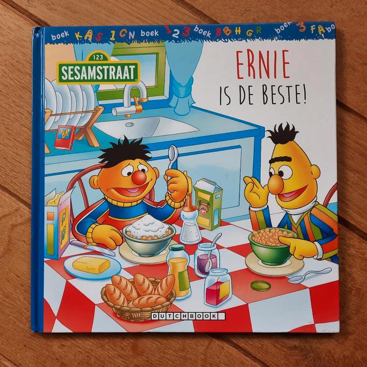 Sesamstraat - Ernie is de beste, Boeken, Kinderboeken | Kleuters, Zo goed als nieuw, Fictie algemeen, Ophalen of Verzenden