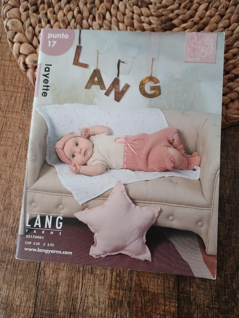 Lang -  haakpatronen boek - Baby, Ophalen of Verzenden, Gebruikt, Patroon of Boek