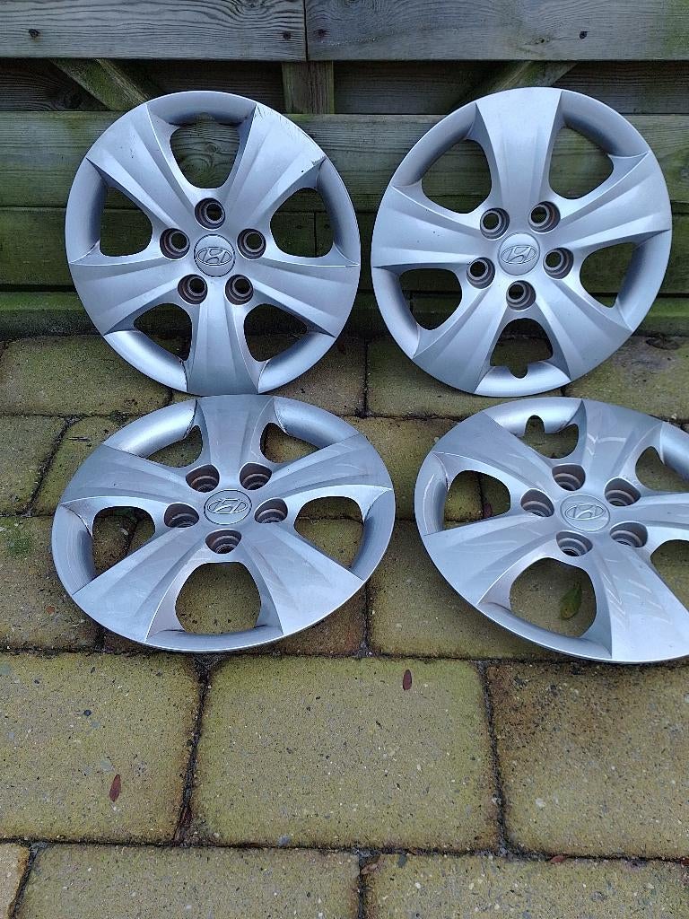 Hyundai wiel doppen 15”, Ophalen of Verzenden, Gebruikt