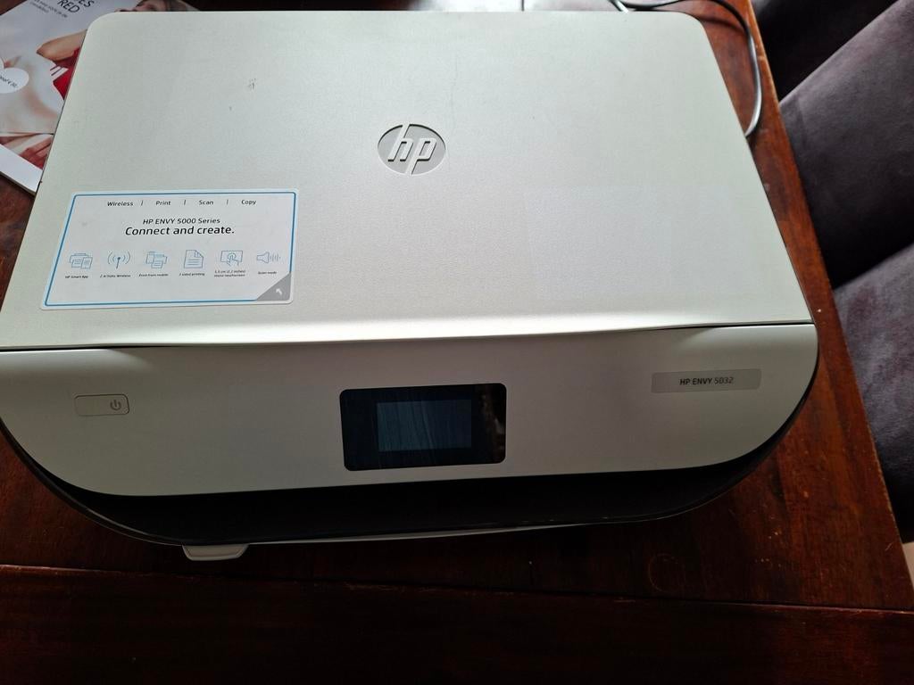 HP Envy 5032 draadloze printer, scanner, kopiër, Computers en Software, Printers, Ophalen, Kleur printen, Gebruikt, Inkjetprinter