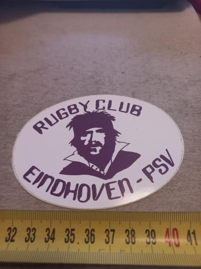 Rugby club psv eindhoven, Verzamelen, Stickers, Ophalen of Verzenden, Zo goed als nieuw