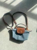 Longchamp xs licht blauw, Sieraden, Tassen en Uiterlijk, Tassen | Damestassen, Ophalen of Verzenden, Zo goed als nieuw, Blauw