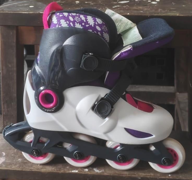 Oxelo skeelers (Decathlon) maat 32-34 tot 60 kg, Kinderen en Baby's, Ophalen, Gebruikt, Kinderen