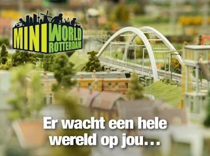 Miniworld Rotterdam tickets 8 euro per stuk / tot 1 juli, Tickets en Kaartjes, Drie personen of meer, Ticket of Toegangskaart