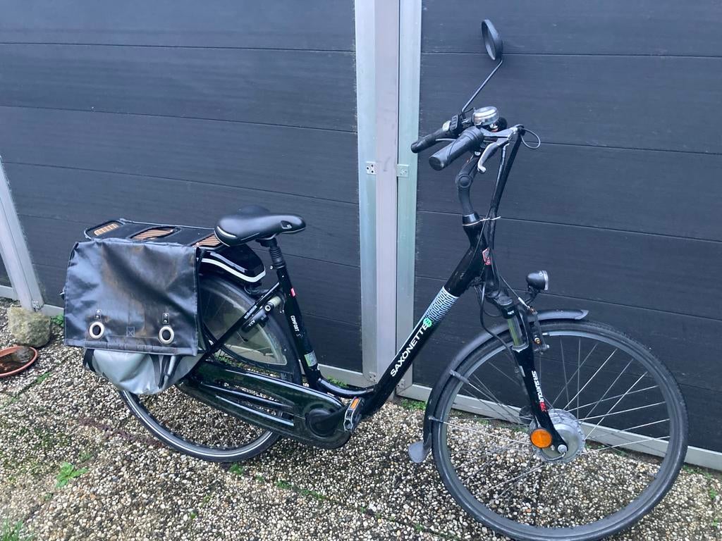 Comfort S Saxonette e bike met kenteken, Ophalen, Gebruikt, 51 tot 55 cm, 30 tot 50 km per accu