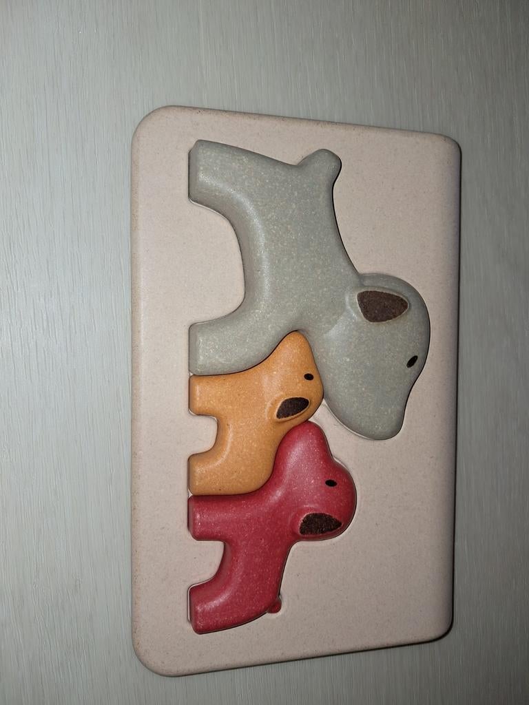 Houten puzzel Dille en Kamille, Kinderen en Baby's, Ophalen of Verzenden, Zo goed als nieuw, Van hout, Minder dan 10 stukjes
