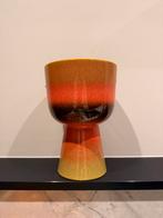 Oranje/Bruine Bloempot - Aardewerk, Ophalen, Gebruikt, Aardewerk of Porselein, Oranje