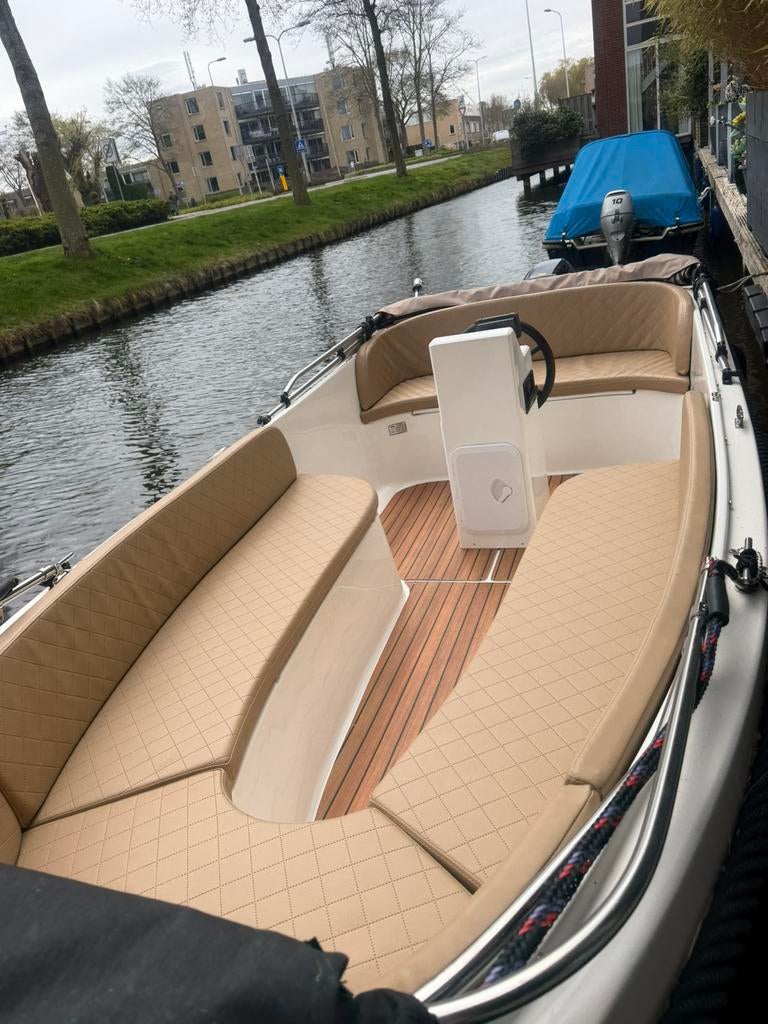 Luxe Boat-time 480 (2024) met vele opties en extra’s | 7pers, Watersport en Boten, Sloepen, Ophalen, 10 tot 30 pk, Zo goed als nieuw
