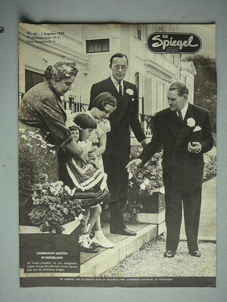 De Spiegel Christelijk Nationaal Weekblad, nr. 45, 1954, Ophalen of Verzenden