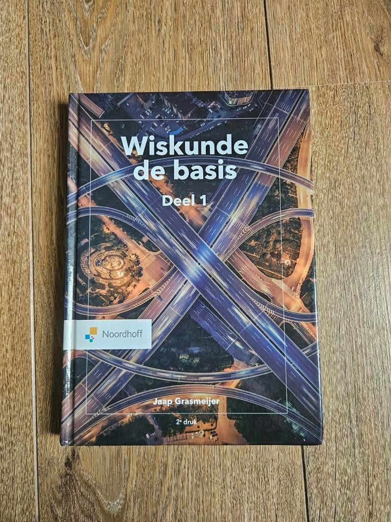 Wiskunde de basis deel 1, Ophalen of Verzenden, Zo goed als nieuw, Natuurwetenschap, Jaap Grasmeijer