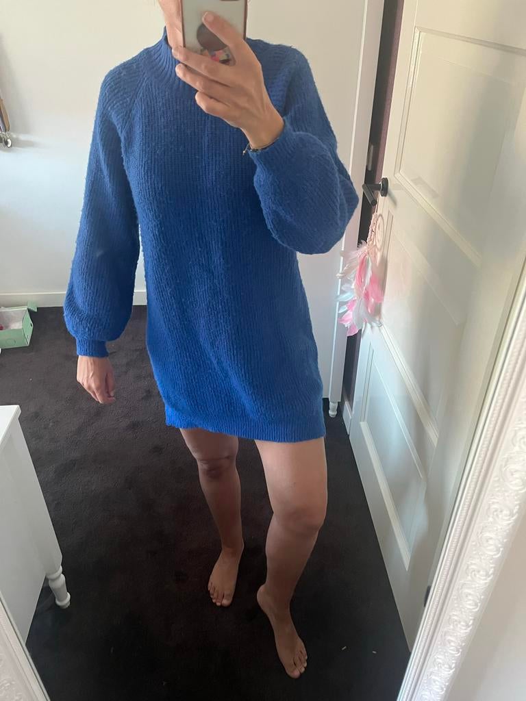 Blauwe Loavies jurk maat XS, Blauw, Ophalen of Verzenden, Zo goed als nieuw, Maat 34 (XS) of kleiner