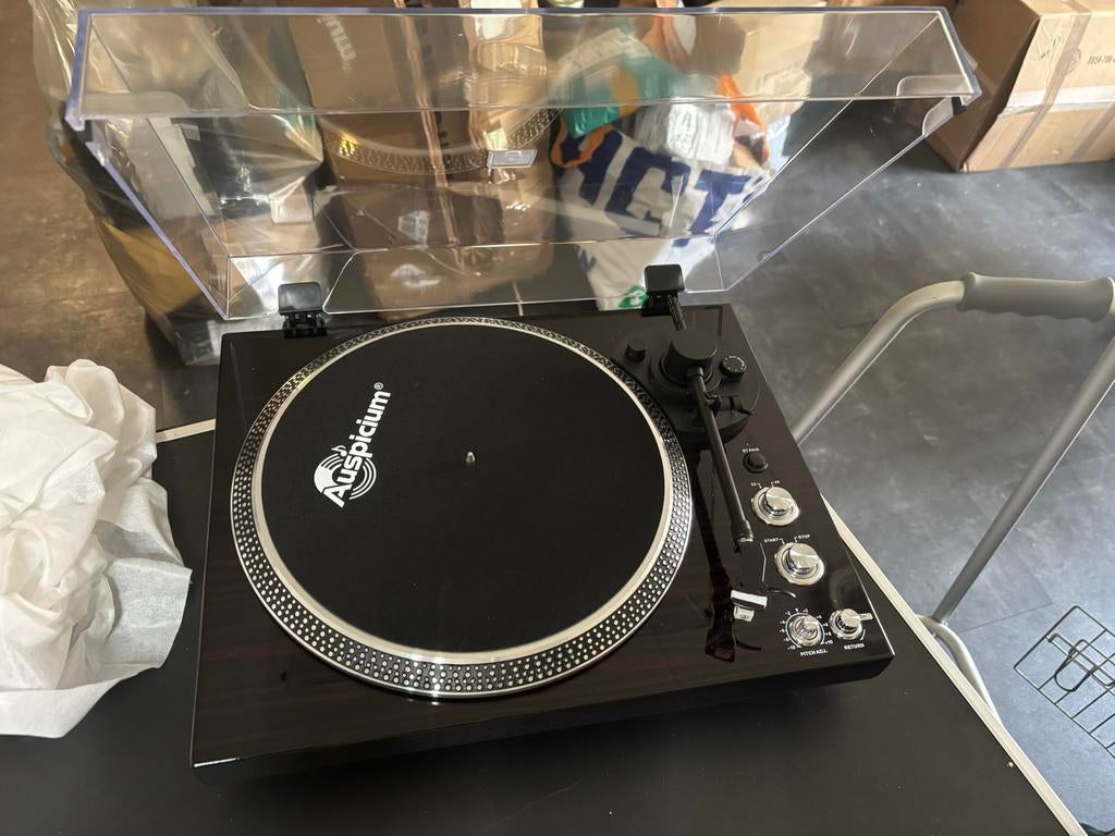 Auspicium LP-45B Platenspeler met Bluetooth, Audio, Tv en Foto, Platenspelers, Verzenden, Nieuw, Platenspeler, Overige merken