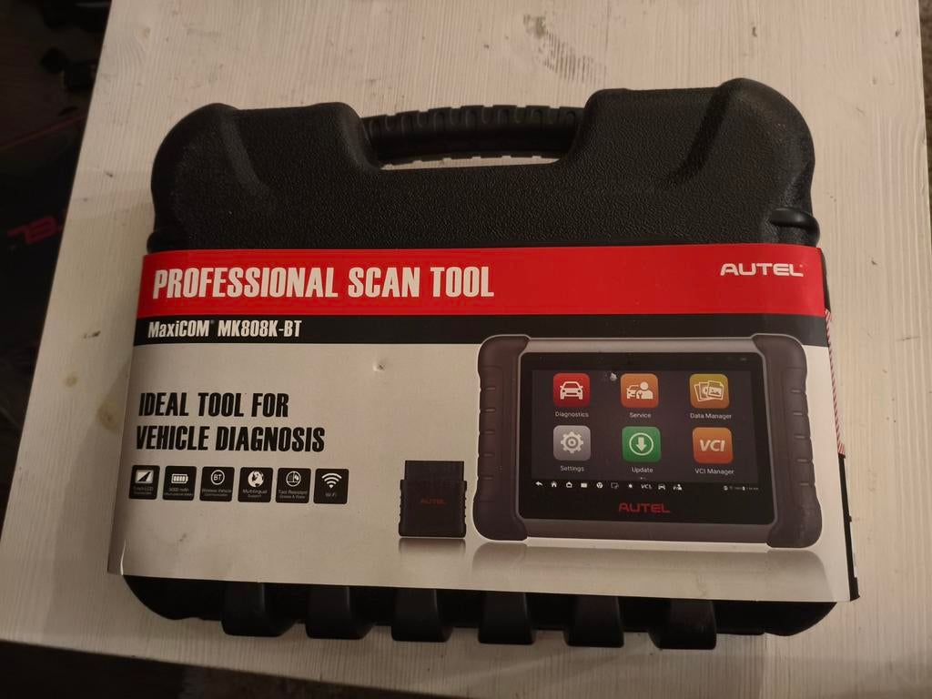 Autel MaxiCOM MK808K-BT Diagnoseapparaat – Nieuw, Ophalen of Verzenden