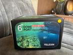 TELESIN 6" Dome Port voor GoPro Hero 5  onder water foto, Audio, Tv en Foto, Actiecamera's, Ophalen of Verzenden, Zo goed als nieuw