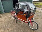 Bakfiets / Tandem - Goed onderhouden, Fietsen en Brommers, Fietsen | Bakfietsen, Gebruikt, Huif, 2 kinderen, Ophalen
