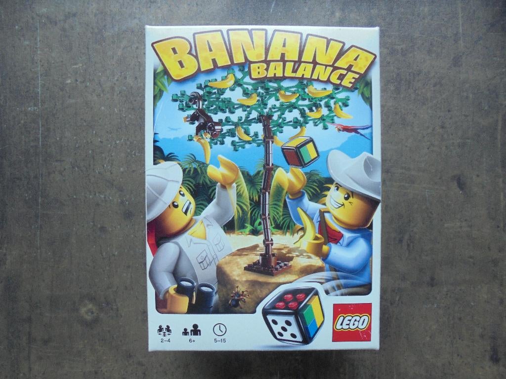 Lego Game 3853 Banana Balance (zie foto's), Ophalen of Verzenden, Gebruikt, Lego