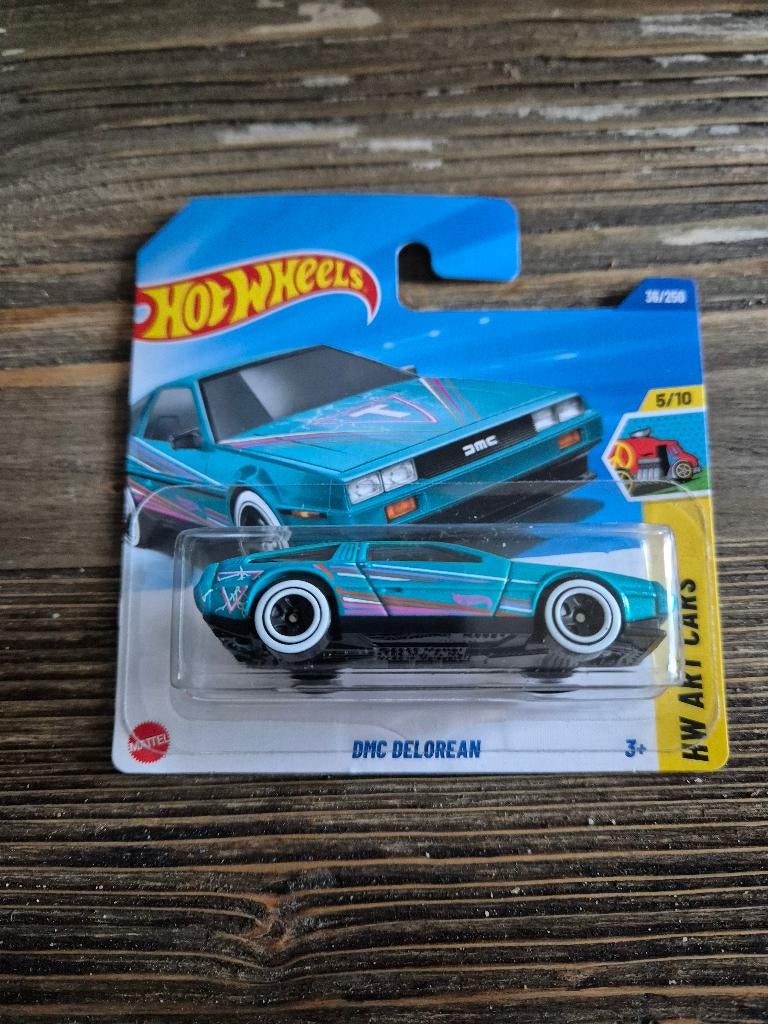 Hot Wheels DMC DeLorean  HW Art Cars, Ophalen of Verzenden, Nieuw, Auto