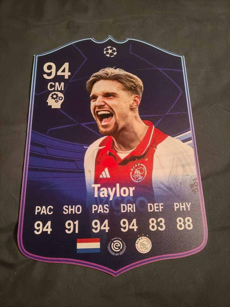 Voetbalkaartjes (37cmx25cm) - Ajax (Veel spelers beschikbaar, Verzamelen, Ophalen, Zo goed als nieuw, Ajax, Poster, Plaatje of Sticker