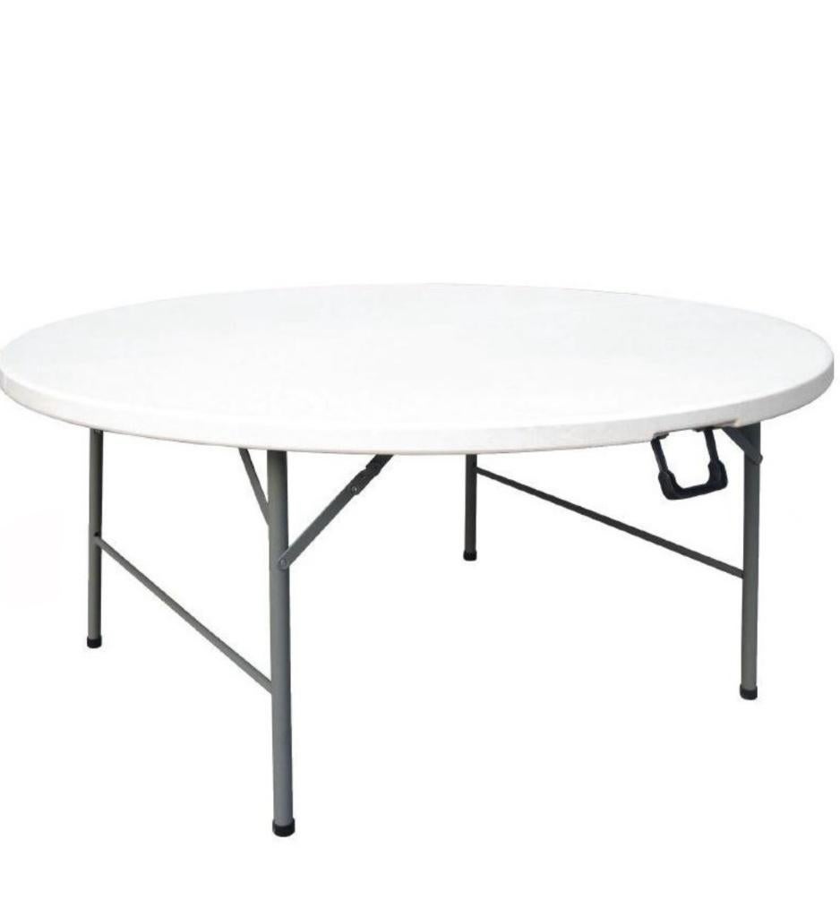 Inklapbare Buffettafel ronde diner tafel 153cm te huur, Ophalen, Nieuw, Overige