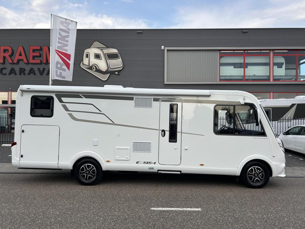 Hymer Exsis-I 678 Losse bedden, Hefbed, Integraal, Ringverwarming, Fiat, Luifel